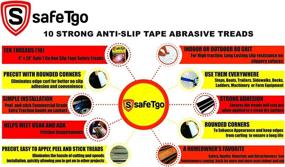 img 3 attached to 🛡️ Enhanced Safety with SafeTgo Strong Translucent Abrasive Treads