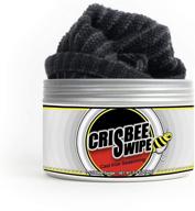 🍳 crisbee swipe - premium seasoning oil & conditioner for cast iron and carbon steel - family crafted in the usa - the expert's choice for maintaining a superior non-stick skillet logo