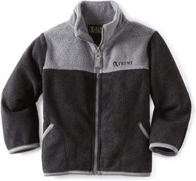 img 1 attached to 🧥 Ixtreme Little Polar Fleece Jacket: A Stylish Addition to Boys' Clothing for Jackets & Coats