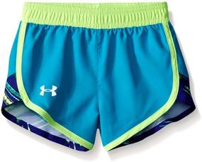 img 2 attached to 🏃 Girls' Fast Lane Short by Under Armour