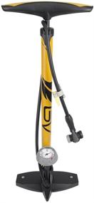 img 4 attached to 🚲 BV Bicycle Ergonomic Bike Floor Pump: Gauge, Smart Valve Head, 160 psi - Reversible Presta & Schrader