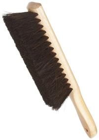img 3 attached to 🧹 Weiler 71019 8-inch Counter Duster, Black Horsehair & Fiber Blend, Fine Dusting Brush