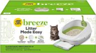 🐱 new tidy cats breeze litter box kit system - hot litter boxes, cat litter, 1 kit logo