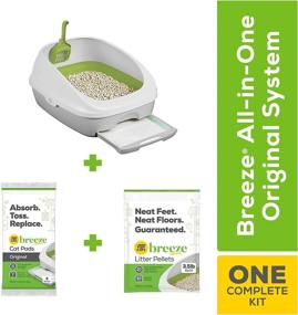 img 1 attached to 🐱 New Tidy Cats Breeze Litter Box Kit System - Hot Litter Boxes, Cat Litter, 1 Kit