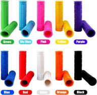 🚲 non-slip rubber bike handlebar grips: ideal for scooters, cruisers, tricycles, wheelchairs, mountain & road bikes logo