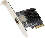 💻 сетевая карта syba pcie x4 10gb ethernet - aqc107-10gbps адаптер nic логотип