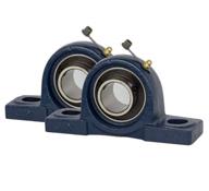 🏭 ucp202 10 pillow block bearing set: efficient and durable bearing pieces logo