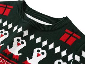 img 2 attached to 🎅 BYCR Smile Christmas Pullover Sweater: Perfect Boys' Clothing and Sweaters for Festive Season!