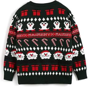 img 3 attached to 🎅 BYCR Smile Christmas Pullover Sweater: Perfect Boys' Clothing and Sweaters for Festive Season!