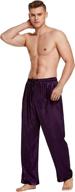 🛏️ burgundy men's candice satin pajama bottoms - enhanced seo logo