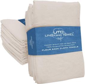 img 4 attached to Linen Towel Flour Sack Multi Purpose Absorbent
