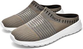 img 1 attached to Dublcea Women Mules Sneaker Shoes: 👟 Stylish Sneaker Shoes for Men and Women