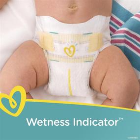 img 2 attached to 👶 Pampers Swaddlers Newborn Diapers Size 1 32 Count: Soft and gentle protection for your little one's delicate skin