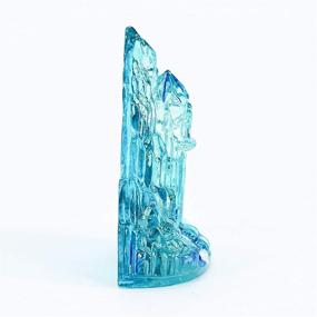 img 1 attached to 🏰 Disney's Frozen Ice Castle Mini Ornament: Transform Your Fish Tank into an Underwater Frozen Scene! A Must-Have for Frozen Fans!