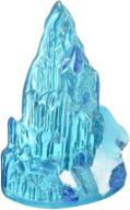 🏰 disney's frozen ice castle mini ornament: transform your fish tank into an underwater frozen scene! a must-have for frozen fans! logo