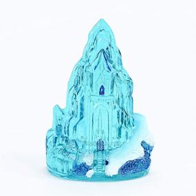 img 2 attached to 🏰 Disney's Frozen Ice Castle Mini Ornament: Transform Your Fish Tank into an Underwater Frozen Scene! A Must-Have for Frozen Fans!