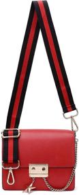 img 1 attached to 👜 Versatile Multicolor Travel Straps for Crossbody Bags: Adjustable Replacements & Wide Accessories