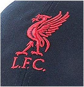 img 1 attached to Classic Liverpool FC Official Crest Baseball Cap for Football/Soccer Enthusiasts