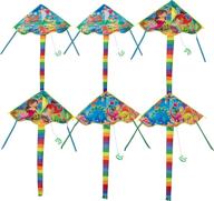 kite colorful beginner activity dinosaur logo