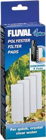 img 1 attached to 🐠 4-Pack Fluval 4 Plus Polyester Pads for Enhanced Filtration