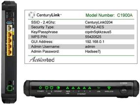 img 2 attached to 🔁 Enhanced Actiontec CenturyLink C1900A VDSL2 Wireless IPTV Router