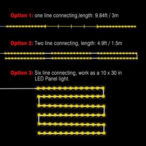 img 2 attached to Speclux 9.84ft Flexible LED Strip Lights Bar: Under Cabinet Lighting Kit for Kitchen, Cupboard, Desk - 1200lm, 3000K Warm White