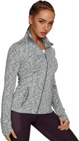 img 2 attached to QUEENIEKE Hoodie Jacket Running Pockets Women's Clothing in Coats, Jackets & Vests