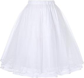 img 1 attached to Belle Poque Petticoats Underskirt Wedding Women's Clothing for Skirts