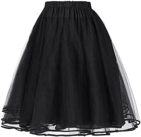 img 2 attached to Belle Poque Petticoats Underskirt Wedding Women's Clothing for Skirts