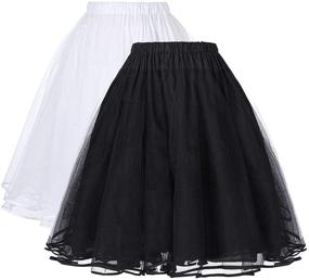 img 4 attached to Belle Poque Petticoats Underskirt Wedding Women's Clothing for Skirts