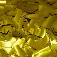 🎉 premium slow falling gold metallic confetti for weddings, nye parties, and events logo