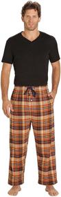 img 1 attached to Stay Comfy All Night: EVERDREAM Sleepwear Flannel Pajama Bottoms for Men