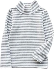 img 4 attached to 👕 JWWN Boys' Clothing and Underwear: Turtleneck Thermal Baselayer Undershirt