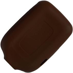 img 1 attached to 🔘 Enhanced Soft Silicone Cover for Freestyle Libre & Freestyle Libre 2 - Brown