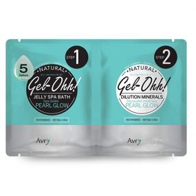 img 2 attached to 💆 Gel-Ohh Jelly Spa - Pearl Glow by AvryBeauty, 1 ct.