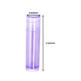 img 2 attached to Mini Skater Translucent Lipstick Container Travel Accessories