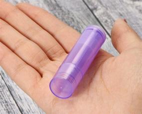img 1 attached to Mini Skater Translucent Lipstick Container Travel Accessories