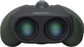 img 1 attached to Pentax UP 8-16x21 Compact Zoom Binoculars in Green – Enhance Your Visibility