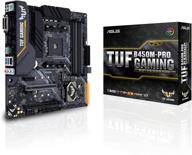 💪 высокопроизводительная материнская плата asus tuf b450m-pro gaming am4 amd b450 micro atx: надежная игровая мощная система логотип