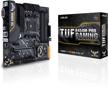 💪 high-performing asus tuf b450m-pro gaming am4 amd b450 micro atx motherboard: a reliable gaming powerhouse logo