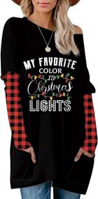 img 4 attached to Christmas Sweatshirt Hallmark Watching Crewneck Sports & Fitness in Team Sports