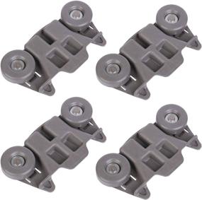 img 4 attached to 🔧 PartsBroz W10195416V Lower Dishrack Wheel Assembly & Steel Screws (4-Pack) - Compatible with Whirlpool Dishwashers - Replaces AP5983730, W10195416, PS11722152, W10195416VP