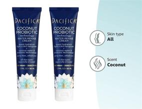 img 1 attached to Pacifica Beauty Probiotic Water Rehab Cream: Deep Hydration, Vegan & Cruelty-Free, Coconut, 3.4 Fl Oz