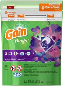 img 4 attached to Gain Flings Moonlight Laundry Detergent