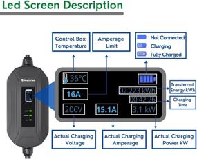 img 2 attached to Зарядное устройство для электромобилей PRIMECOM уровня 2 (EV) (220V / 240 вольт) - Инструменты и оборудование.