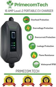 img 3 attached to Зарядное устройство для электромобилей PRIMECOM уровня 2 (EV) (220V / 240 вольт) - Инструменты и оборудование.