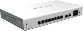 img 4 attached to 💡 NETGEAR 10-Port Gigabit Ethernet Smart Managed Pro PoE Switch with Insight Cloud Management (GC510PP) - 8 x PoE+ @ 195W, 2 x 1G SFP, Desktop/Rackmount