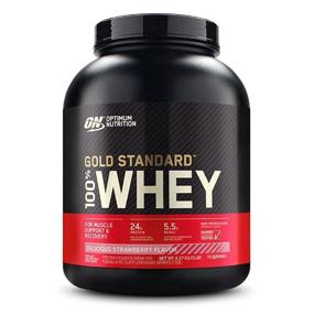 img 1 attached to Gold Standard 100 Whey Protein Chocolate Malt - Powerful 5lbs. Size with 73 Servings!