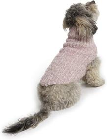 img 3 attached to Barefoot Dreams CozyChic Ribbed Pet Sweater, Stylish Dog Apparel for Optimum Comfort