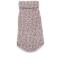 img 1 attached to Barefoot Dreams CozyChic Ribbed Pet Sweater, Stylish Dog Apparel for Optimum Comfort